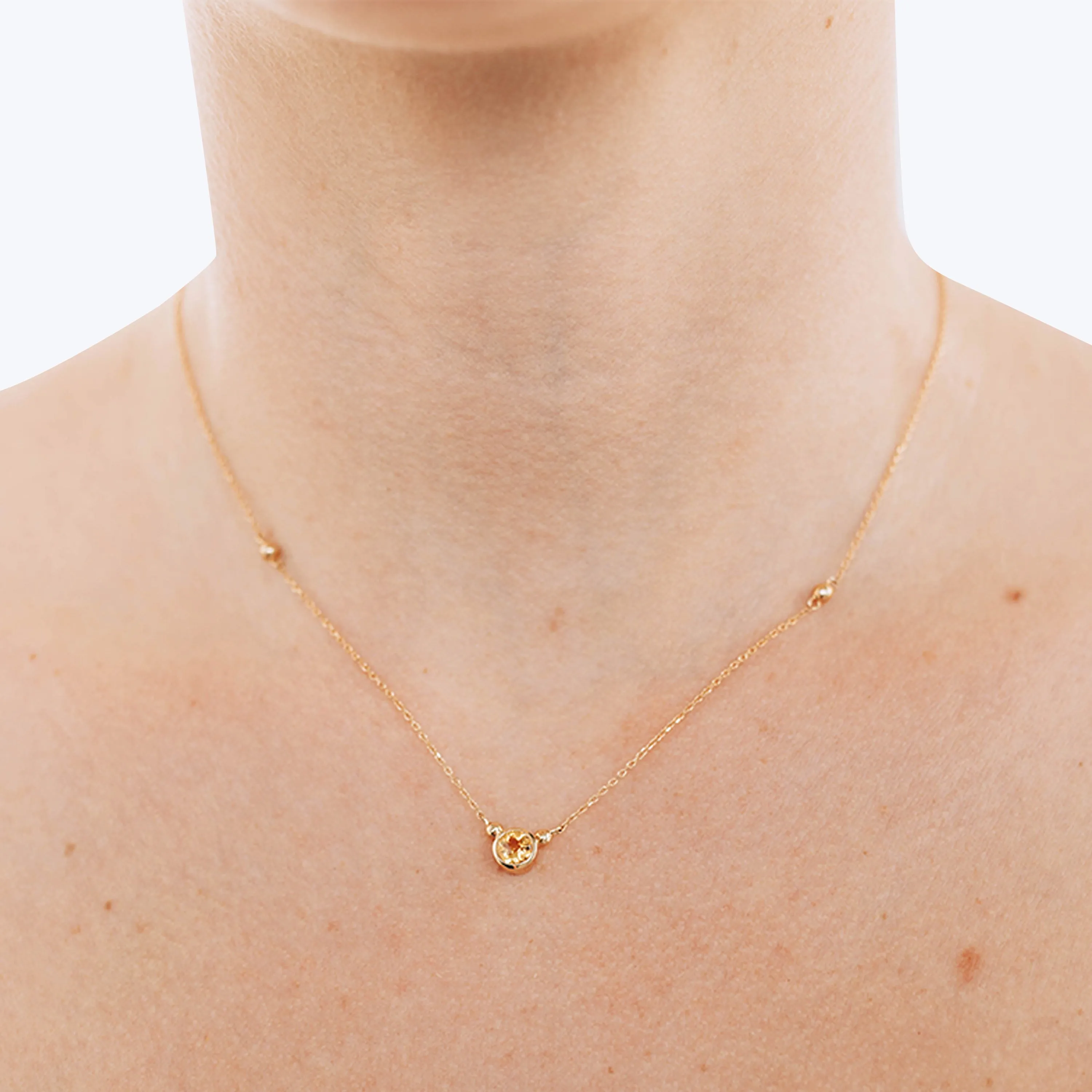 Bonheur Birthstone Necklace