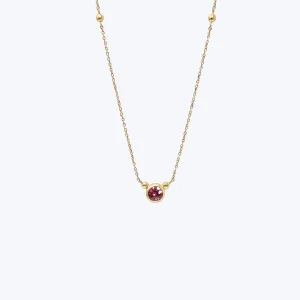 Bonheur Birthstone Necklace