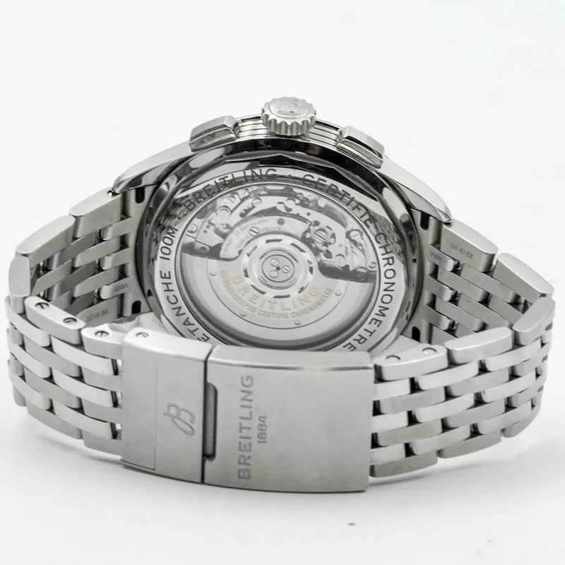 Breitling Premier B01 42mm Chronograph AB0118371B1A1 Black Dial B&P 2022