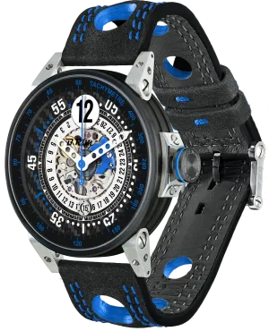 B.R.M. Watches V6-44 Touring Medium Blue Watch