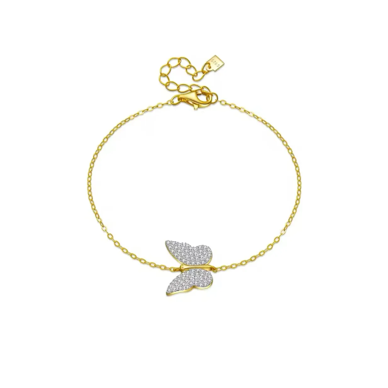 Butterfly Chain Bracelet