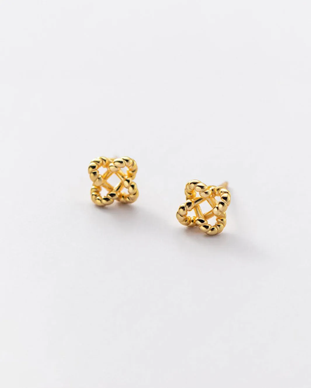 Camila Knot Stud Earrings