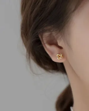 Camila Knot Stud Earrings