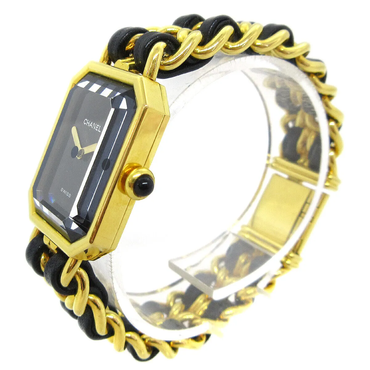 CHANEL Premiere F.E.***** #M Ladies Quartz Wristwatch PLAQUE OR G 20M 70587