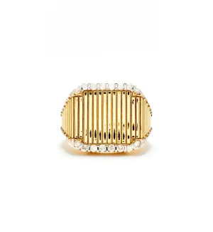 CHEVALIERE PRINCESSE RAYURES DIAMANTS OJ
