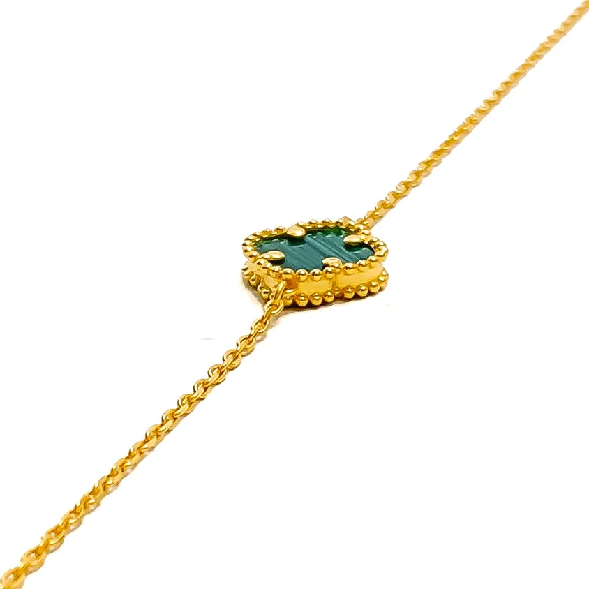 Chic Lovely 21k Gold Bracelet