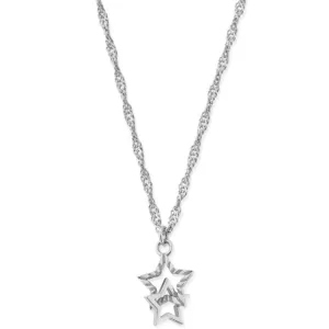 ChloBo Twisted Rope Chain Interlocking Star Necklace