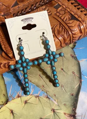 Classic Cross Earrings