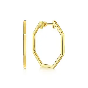 Classic Geometric Hoop Earrings