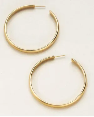 Classic Large Hoop Earrings