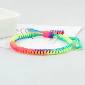Colorful Pride Handmade Bracelets