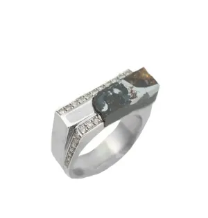 Cradle of Creation Silver Ring