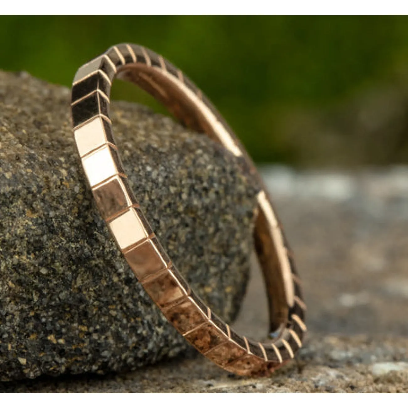 Creator 14K Rose Gold Stackable 2.0 Wedding Band Ring
