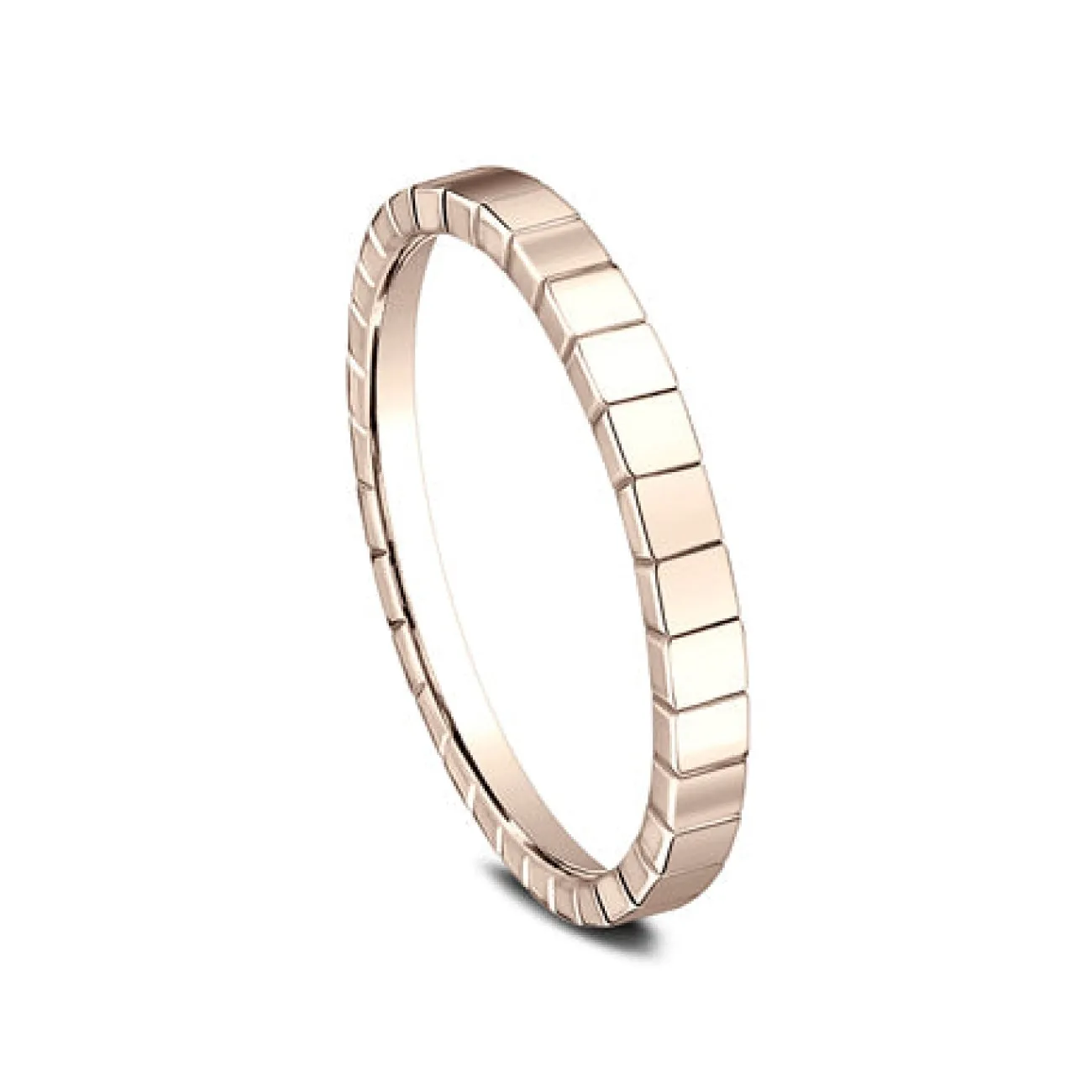 Creator 14K Rose Gold Stackable 2.0 Wedding Band Ring