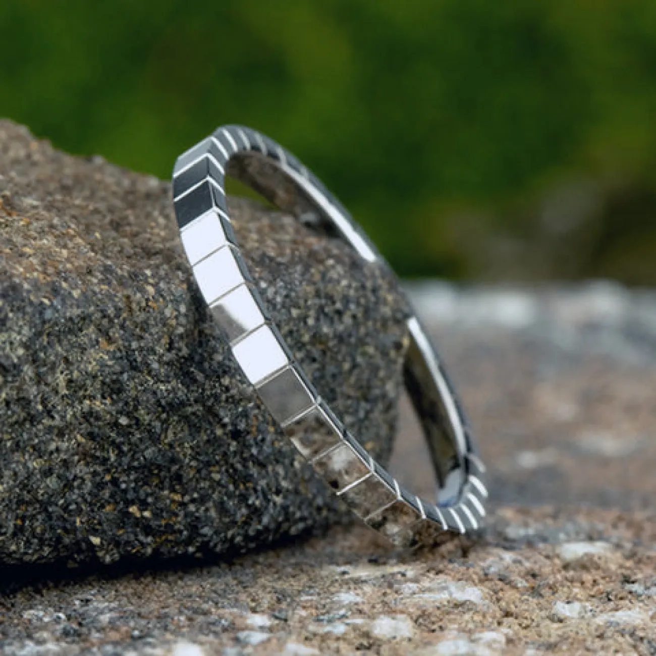 Creator 14K White Gold Stackable 2.0 Wedding Band Ring