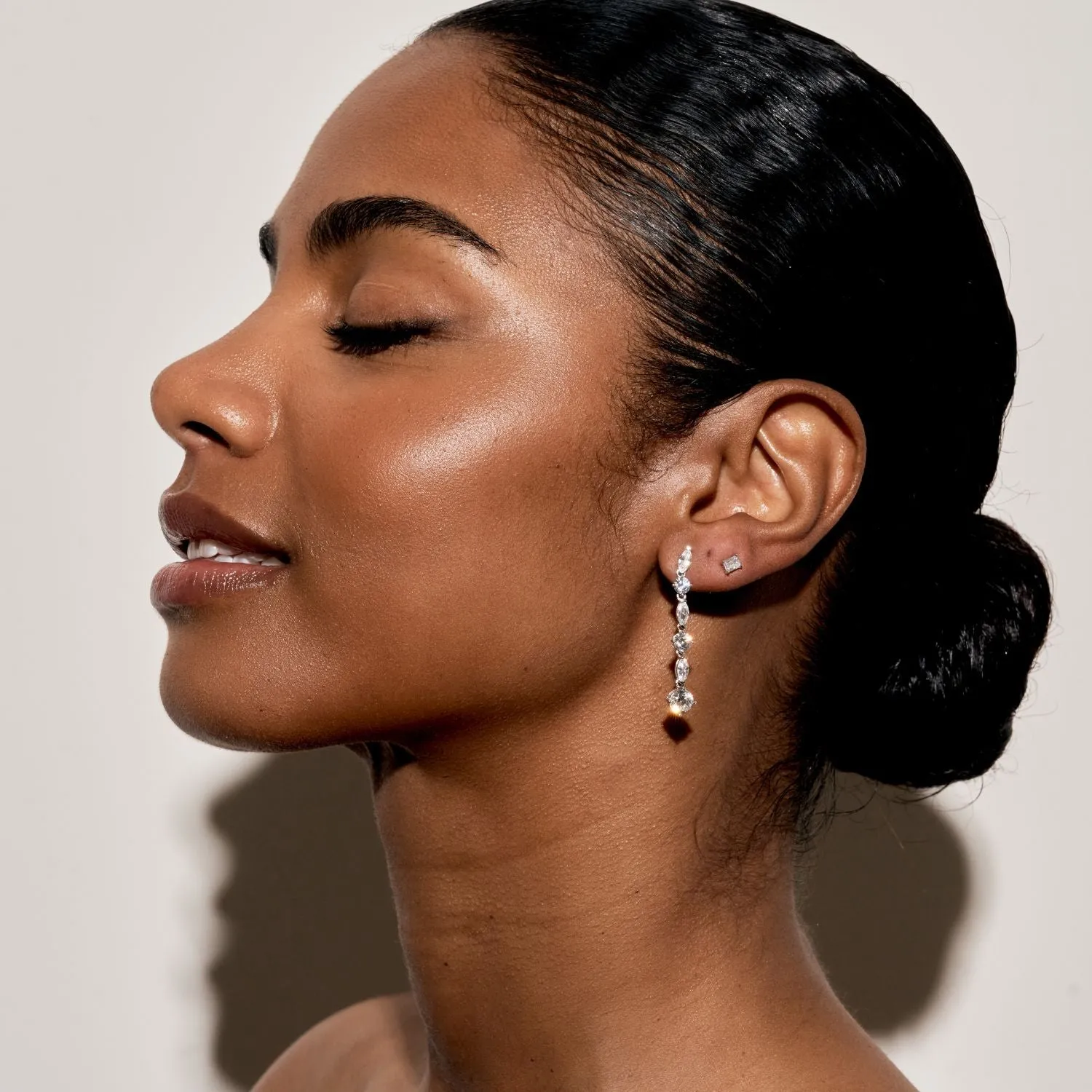Crystal Dangling Earrings