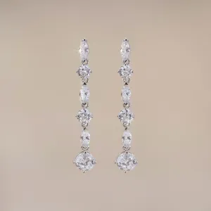 Crystal Dangling Earrings