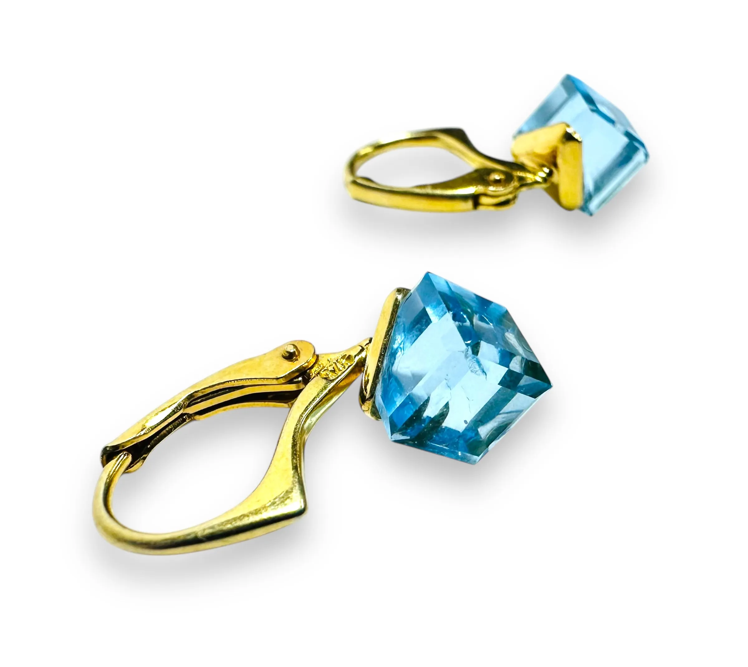Crystal Ice Cube Earrings*