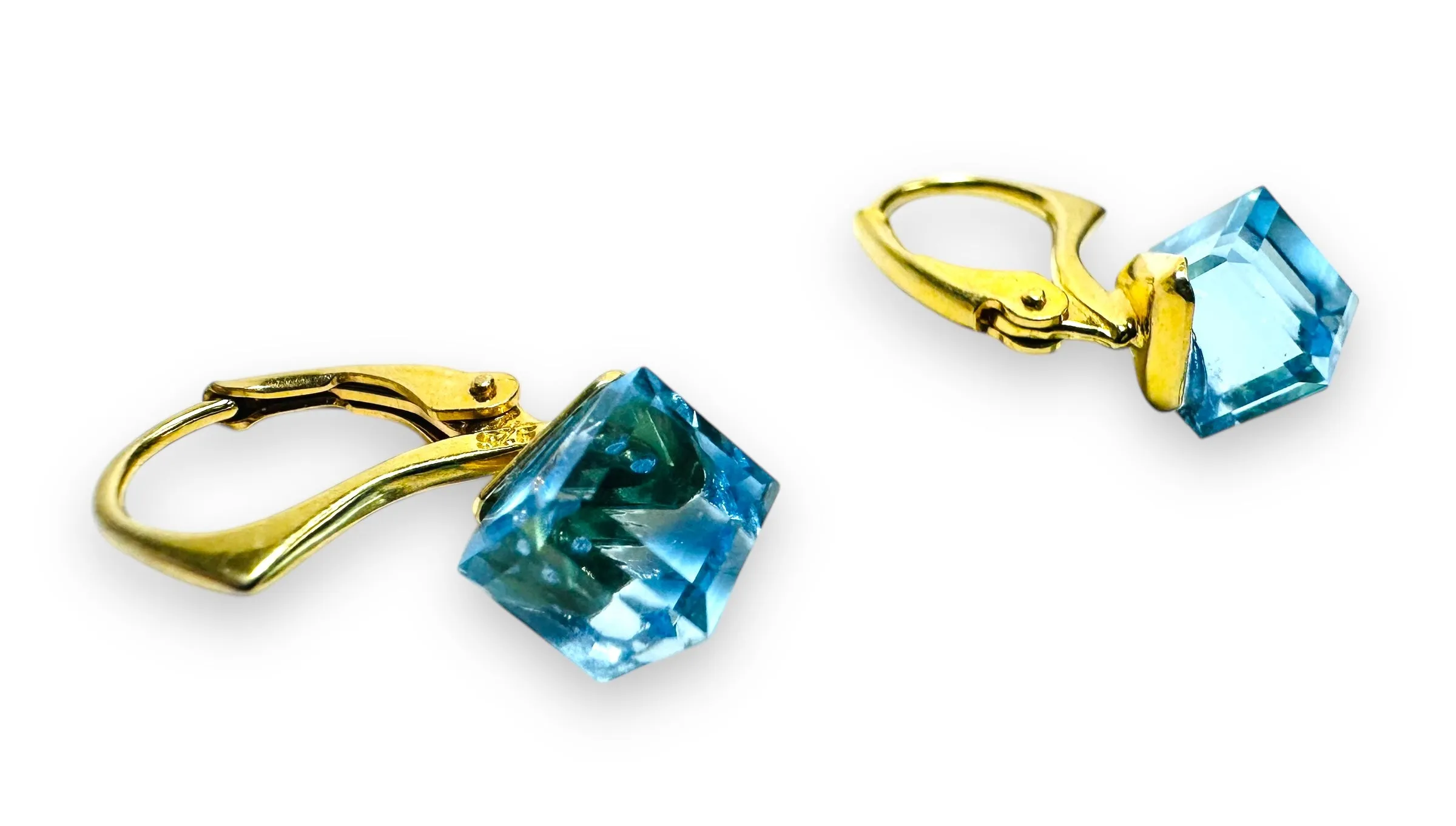 Crystal Ice Cube Earrings*