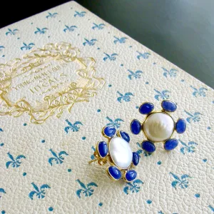 Daisy Lapis Post Earrings