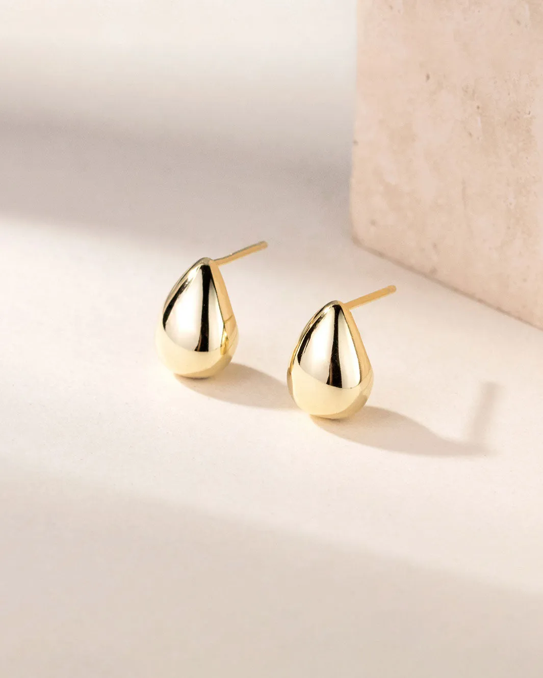Derya Droplet Stud Earrings
