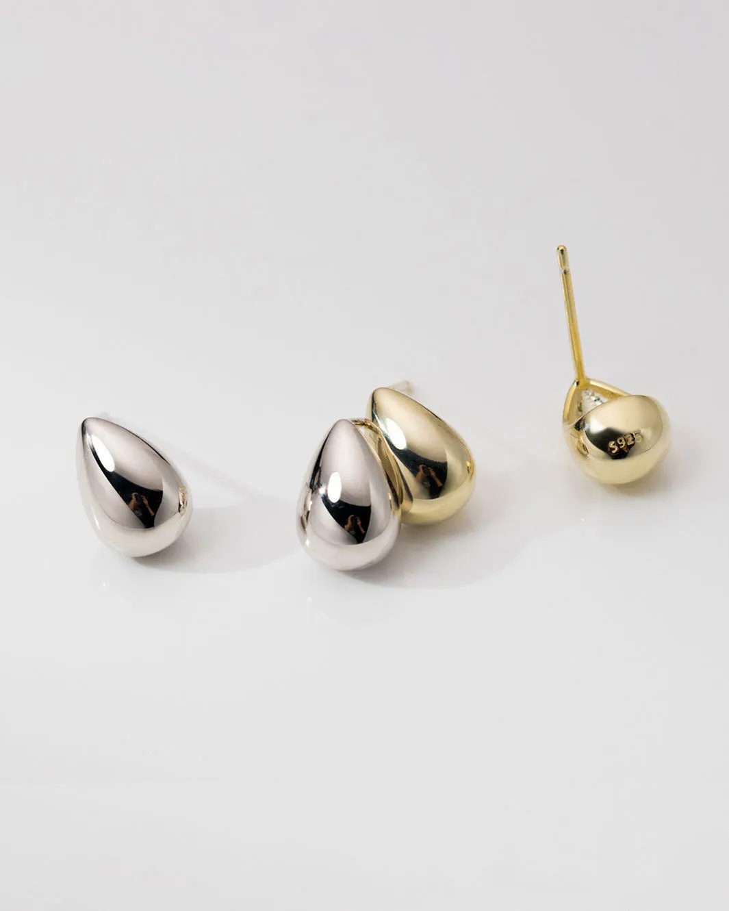 Derya Droplet Stud Earrings
