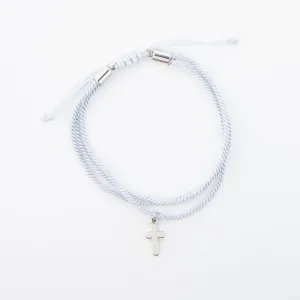 Devon Multi Row Cross Charm Bracelet