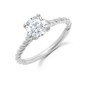 Diamond Solitaire Engagement Ring