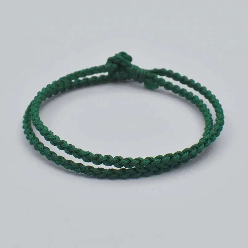Double Layer Tibetan Thread Bracelets