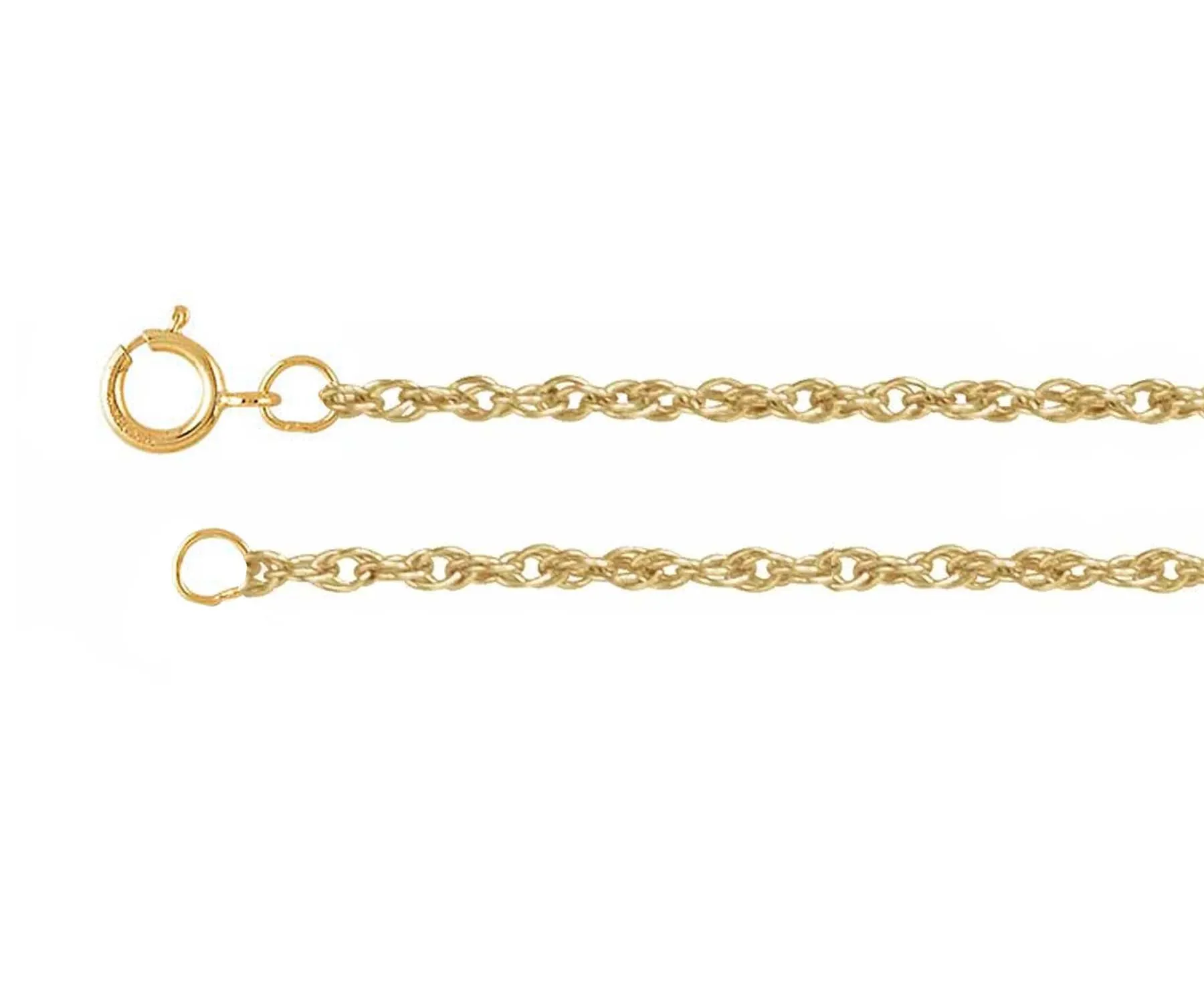 Double Rope 1.3mm Gold-Filled Chain