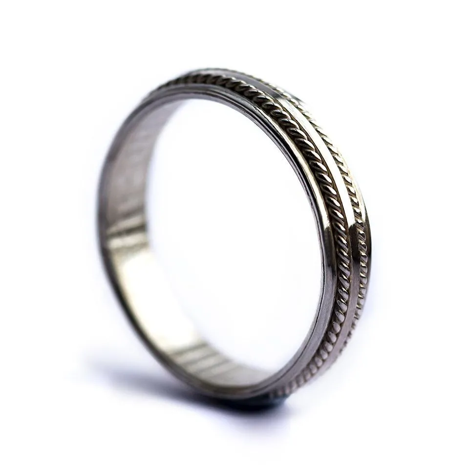 Double twist- commitment rings
