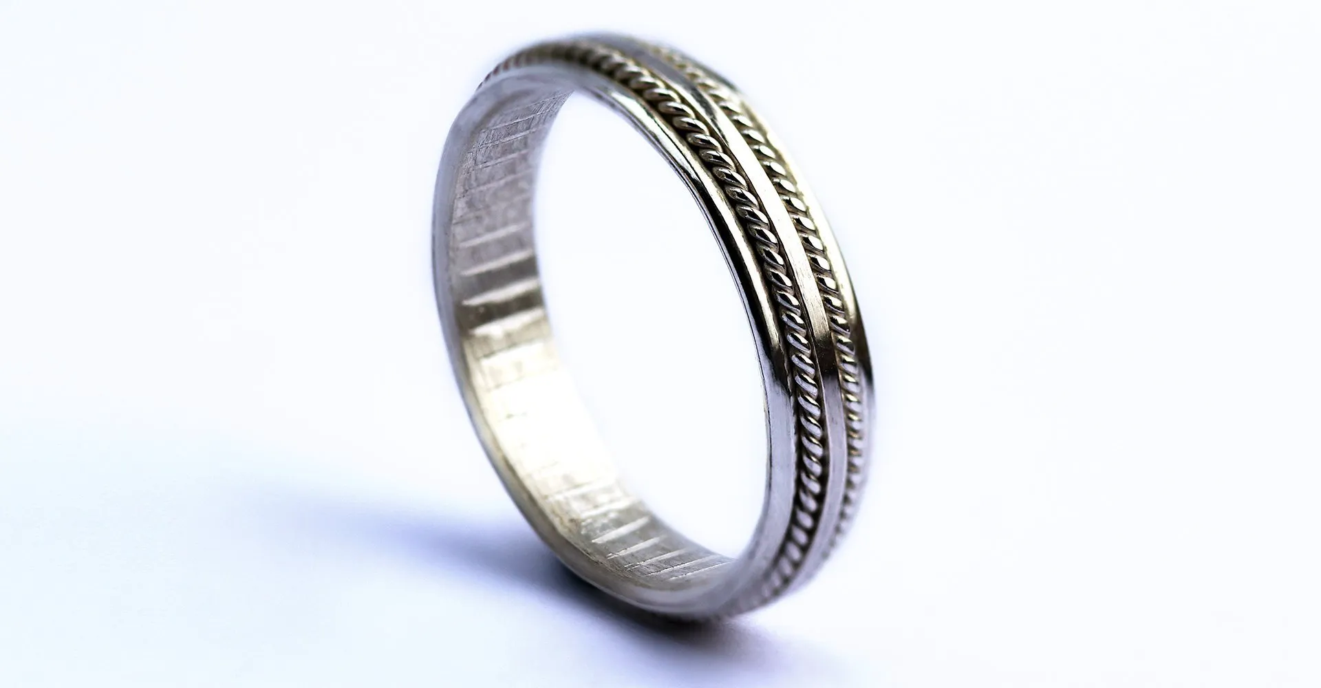 Double twist- commitment rings