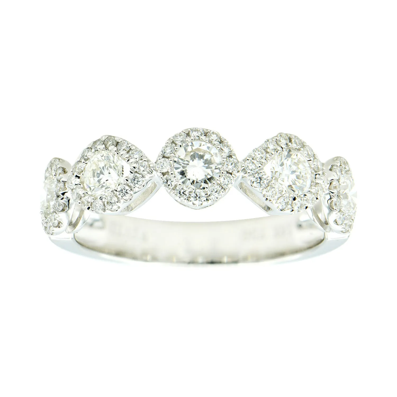 DSL Diamond & White Gold Band