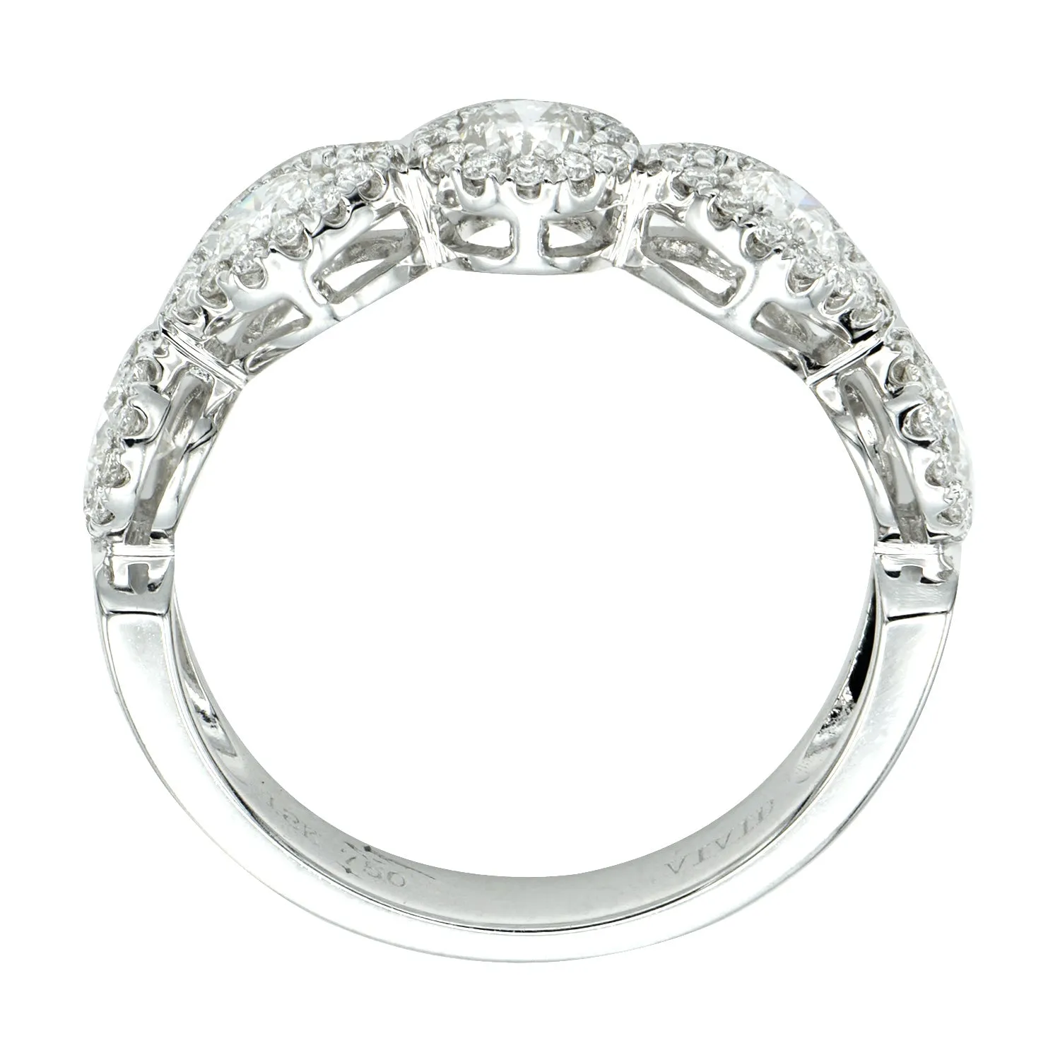 DSL Diamond & White Gold Band