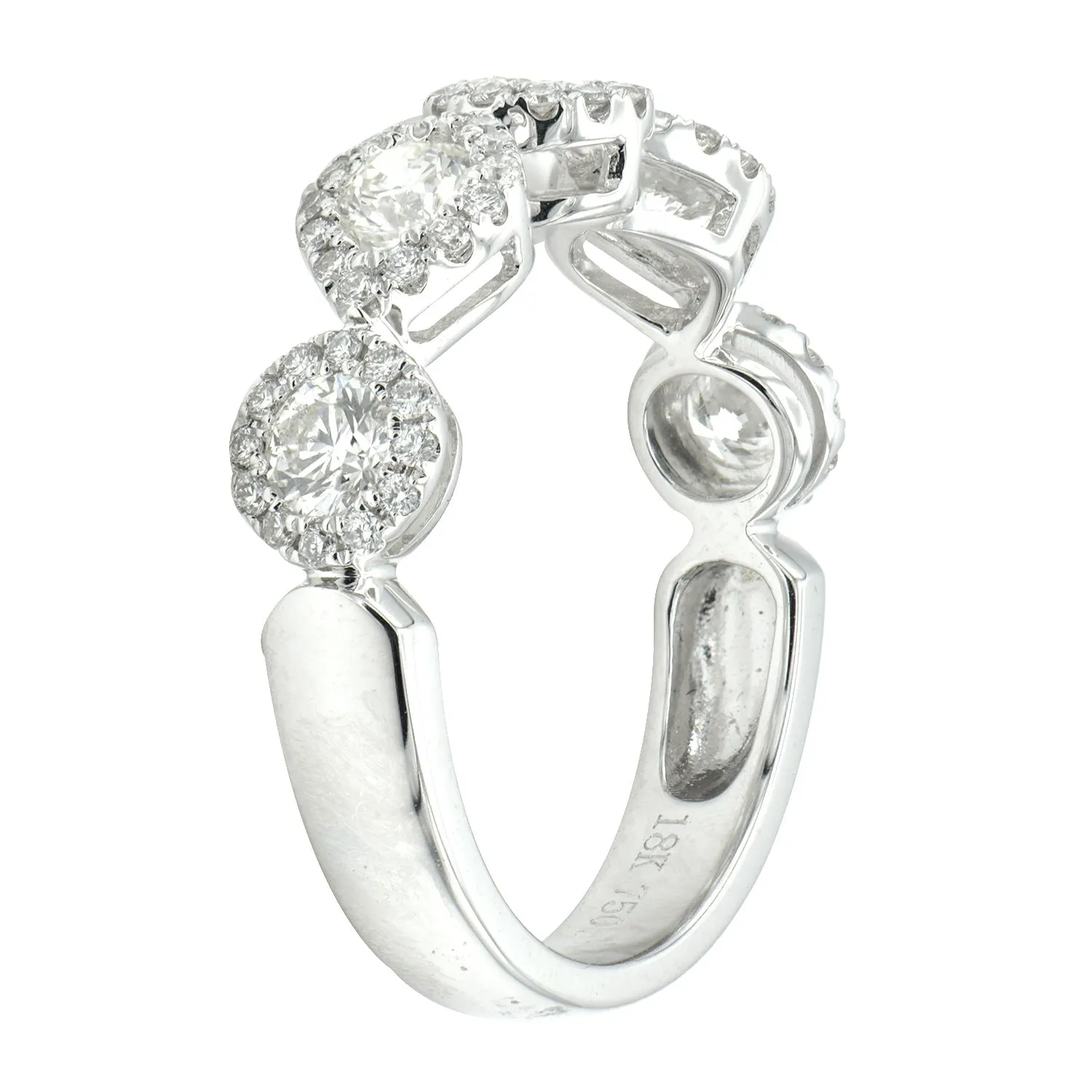 DSL Diamond & White Gold Band