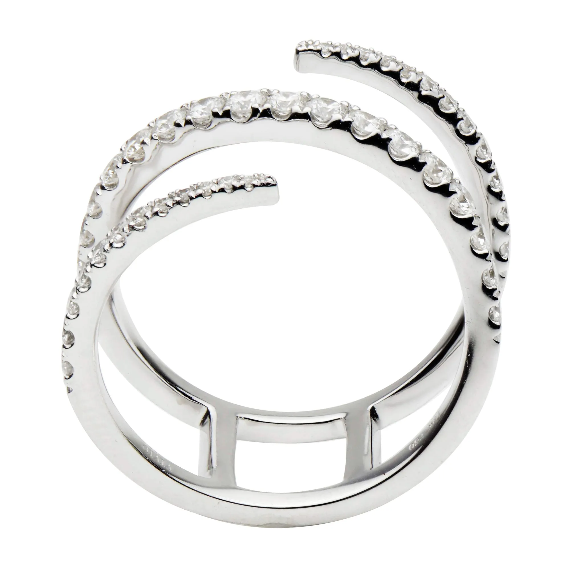 DSL Diamond Twist Ring