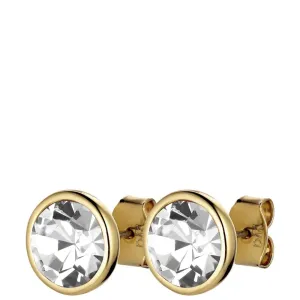Dyrberg Kern Dia Gold Classic Stud Earrings