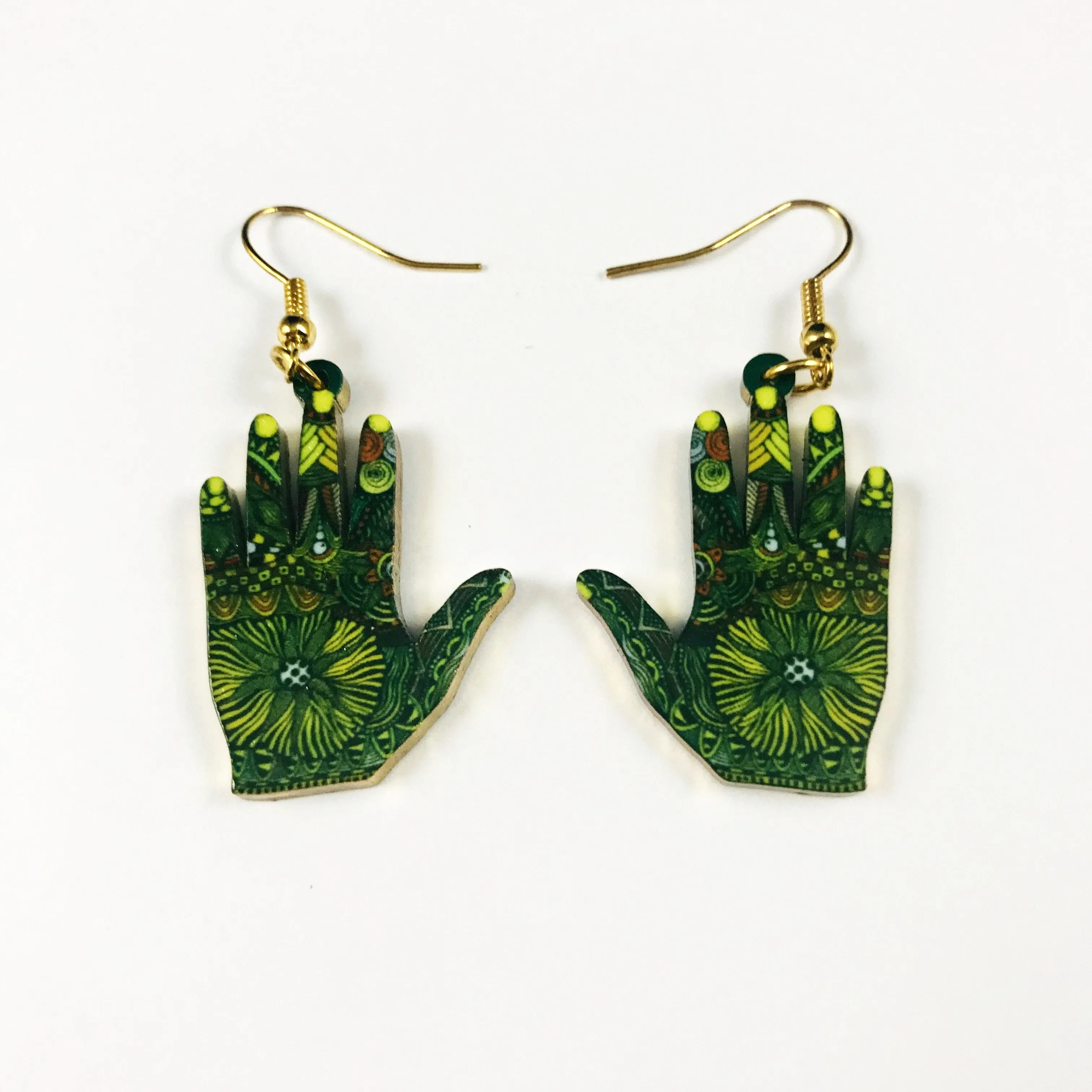 Earrings/hand therapy Jewelry/vibrant!