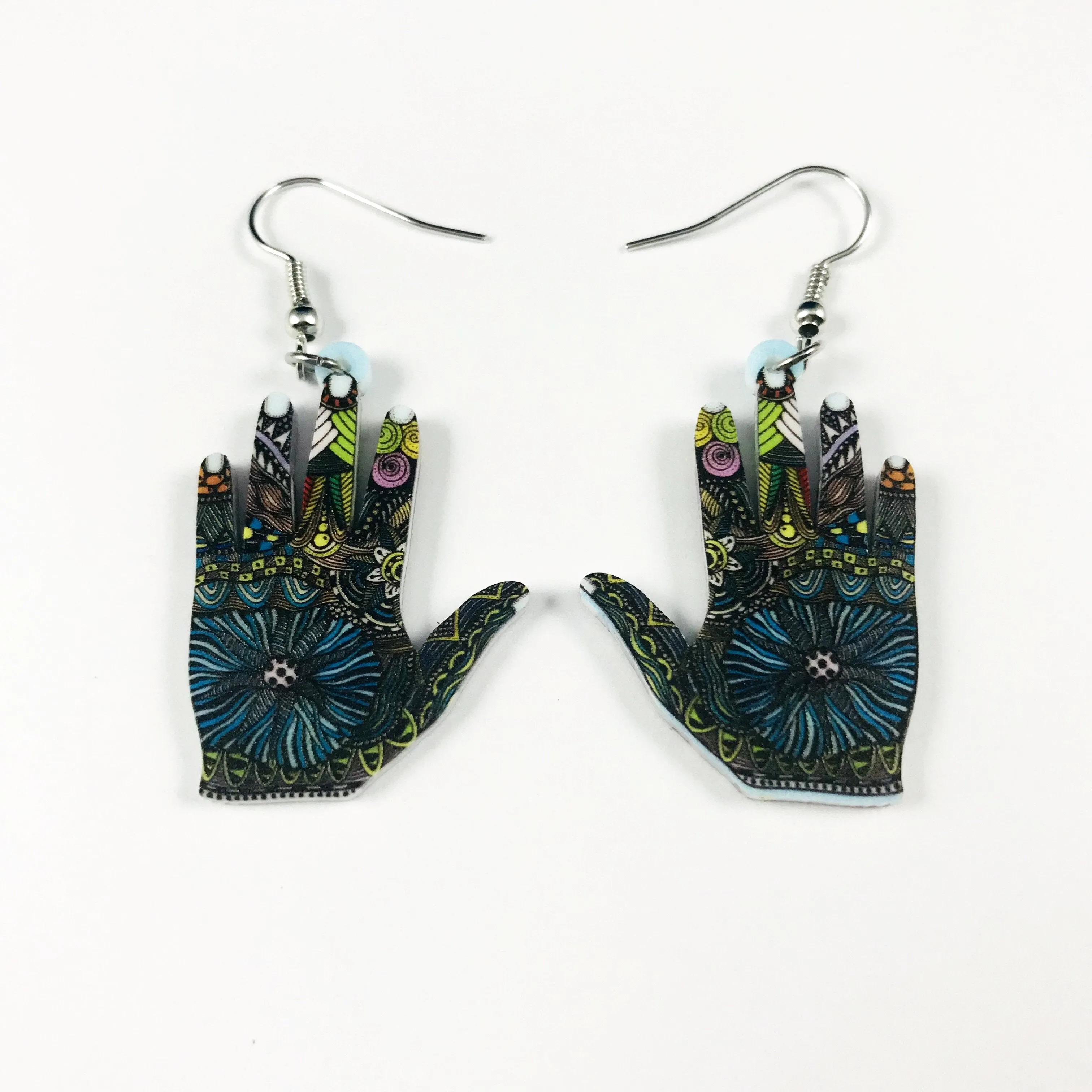Earrings/hand therapy Jewelry/vibrant!