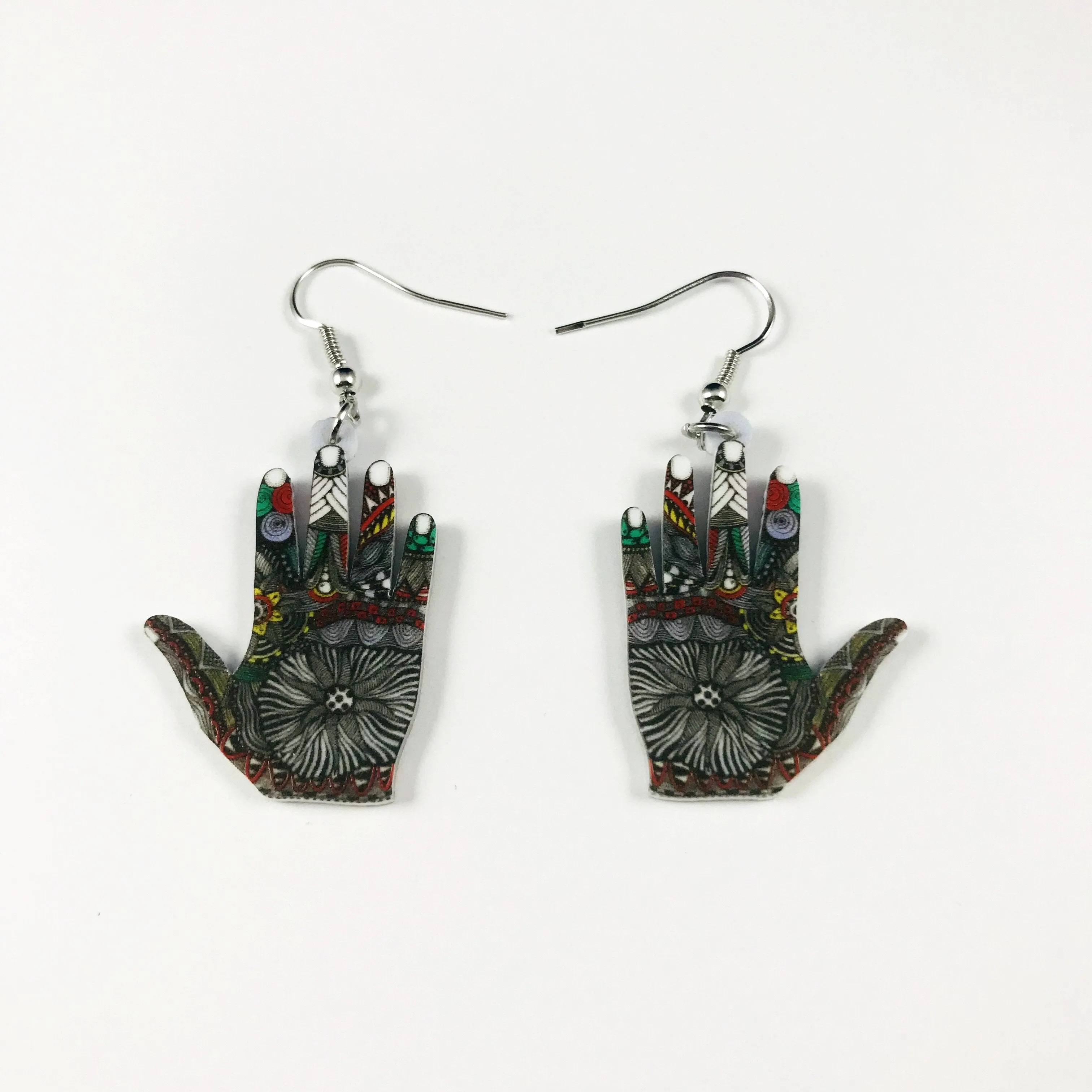 Earrings/hand therapy Jewelry/vibrant!