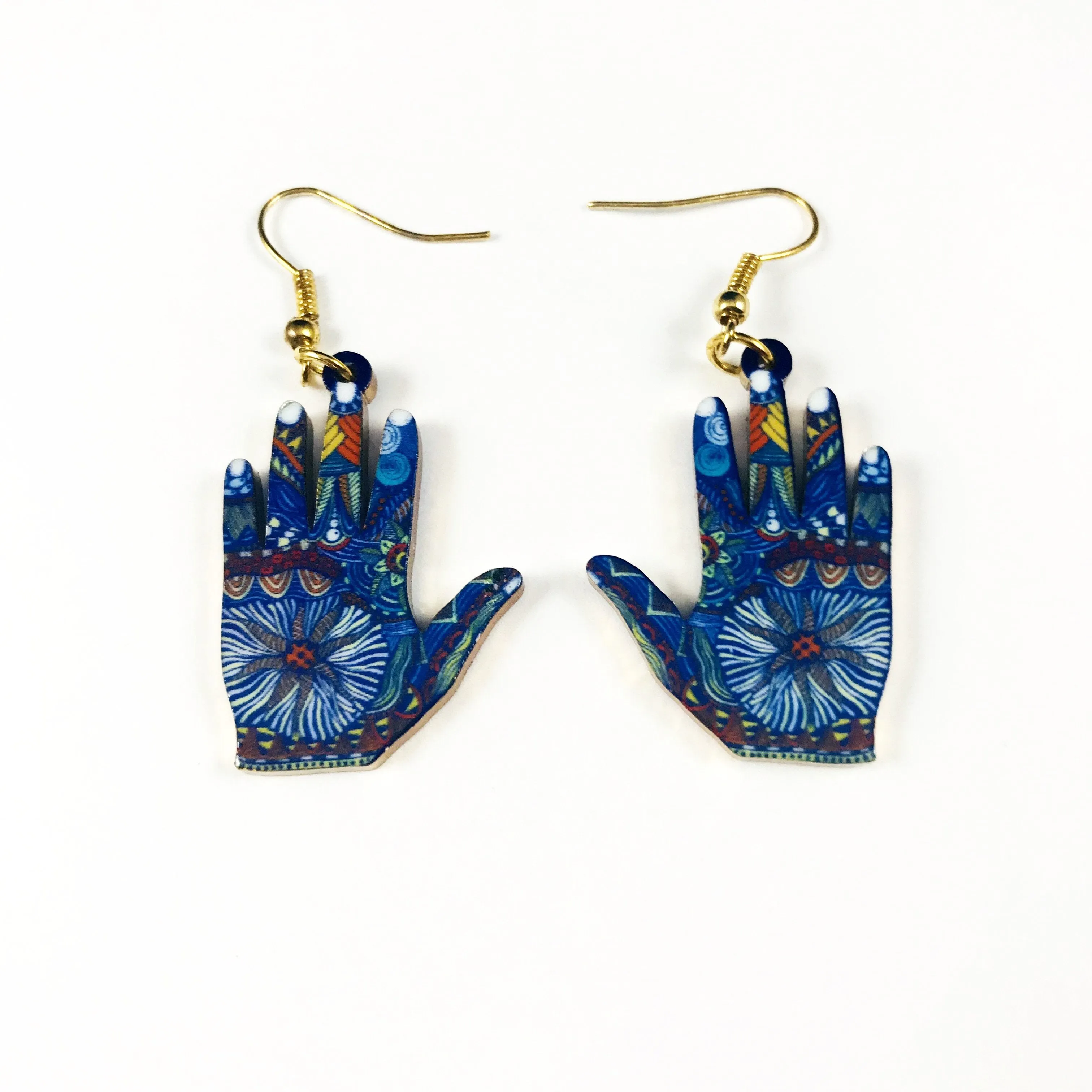 Earrings/hand therapy Jewelry/vibrant!