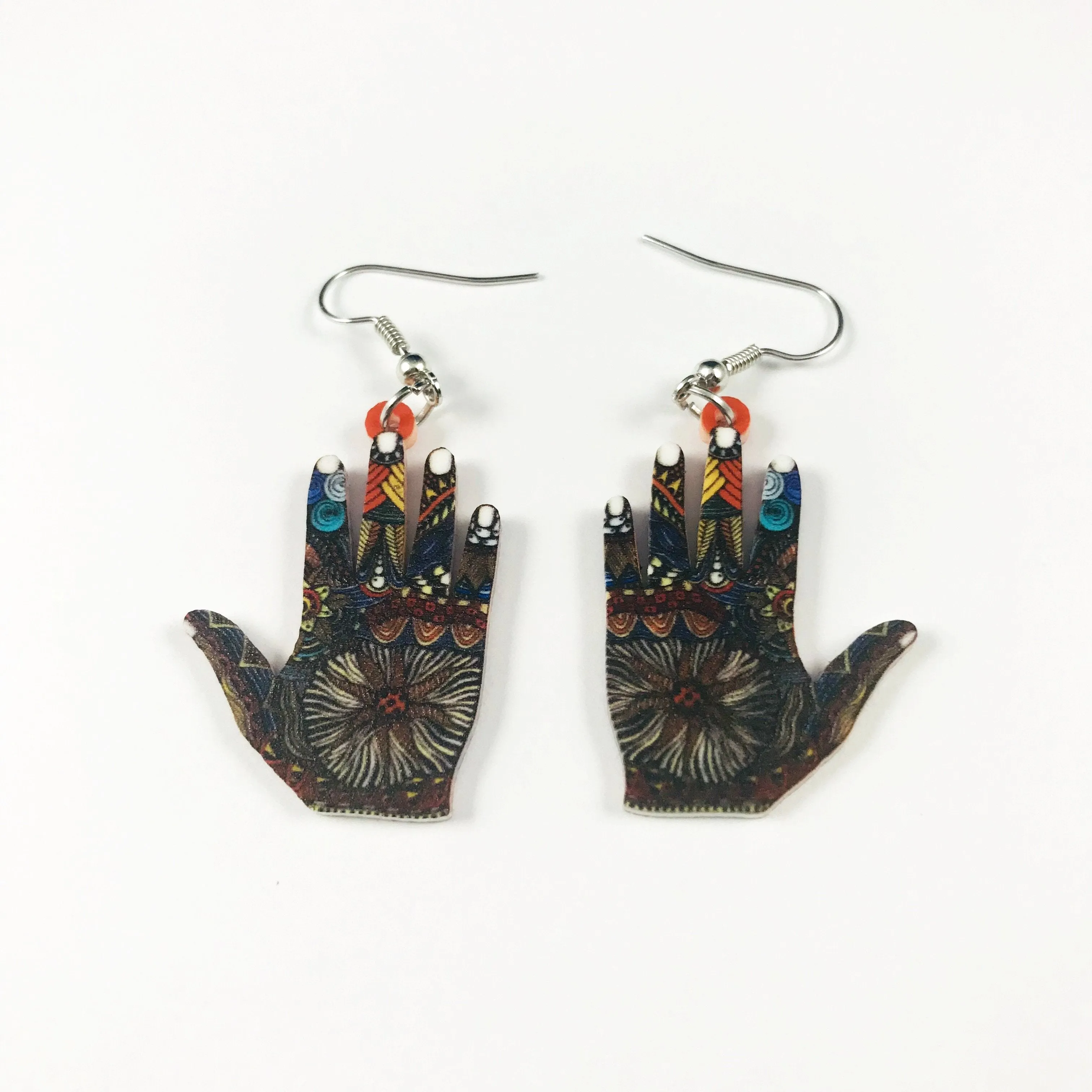 Earrings/hand therapy Jewelry/vibrant!