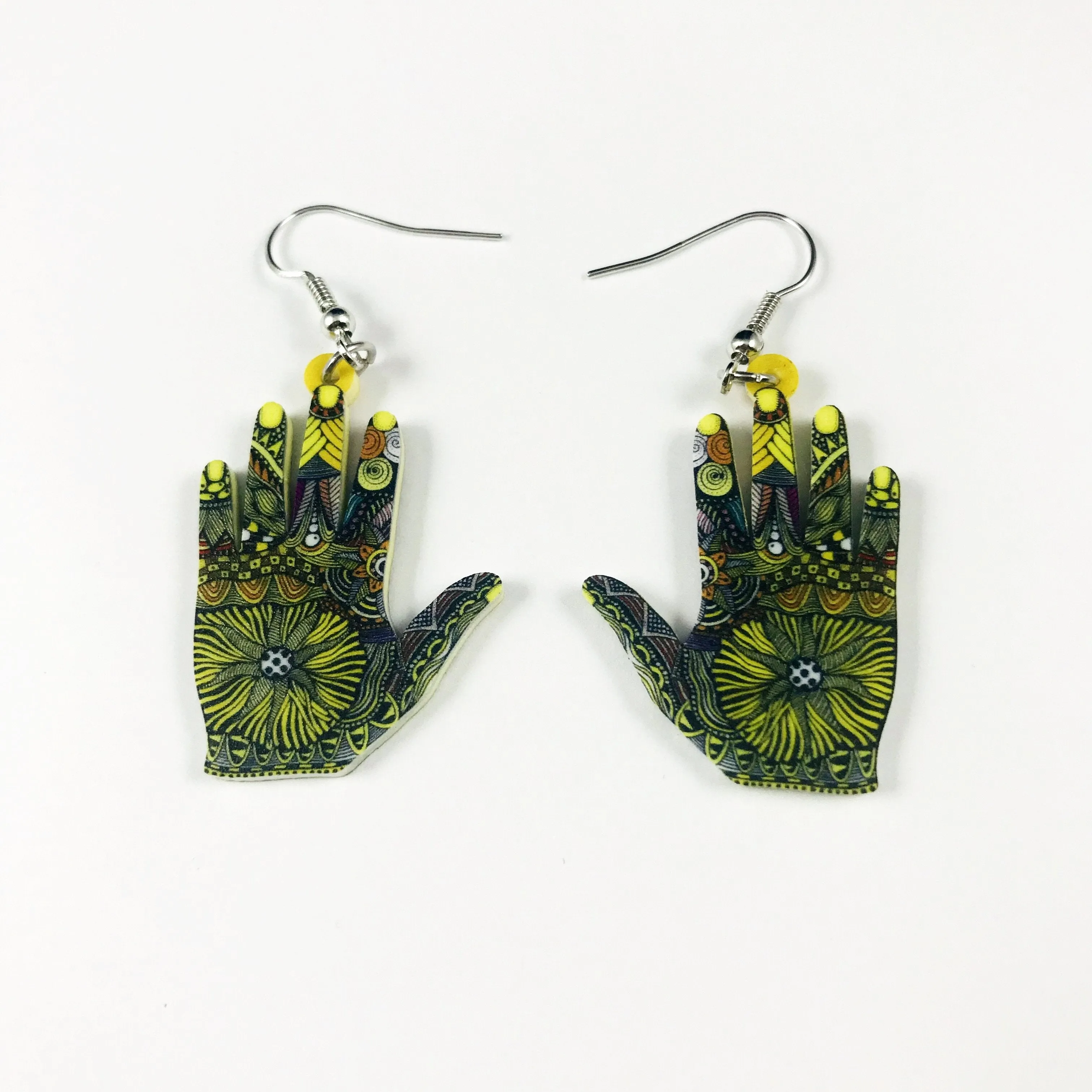 Earrings/hand therapy Jewelry/vibrant!
