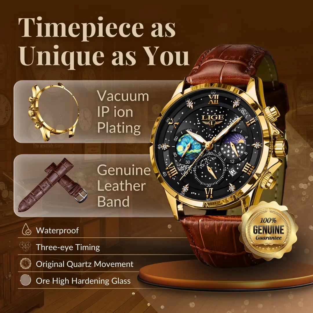 Elegant Moonphase Watch