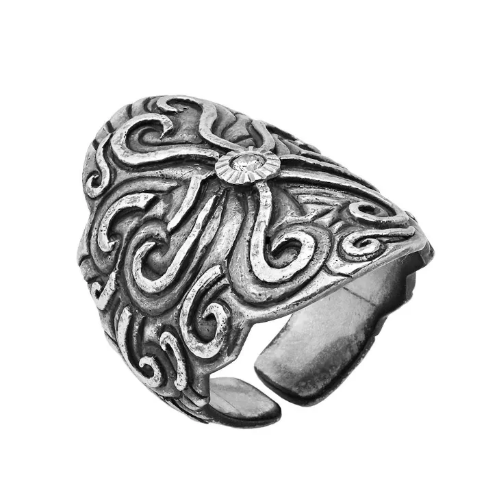 Energy Flow Gold Ring