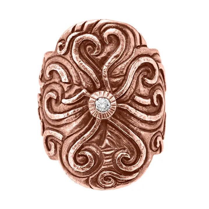 Energy Flow Gold Ring