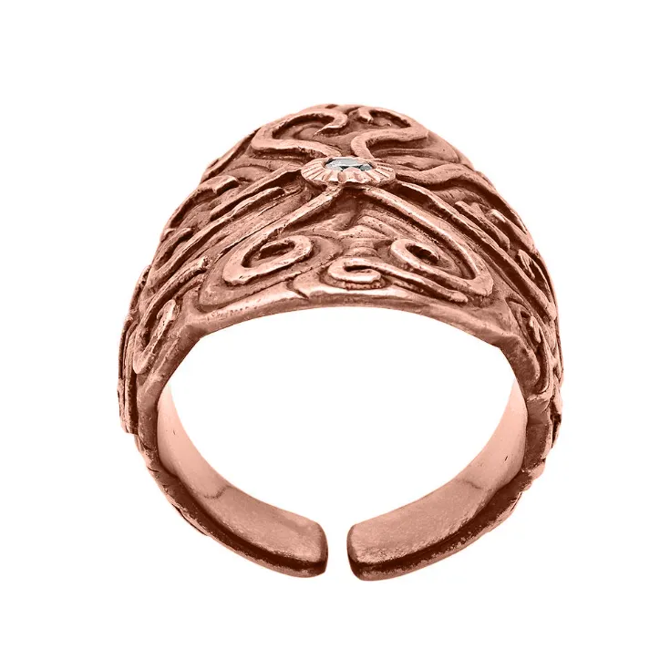 Energy Flow Gold Ring