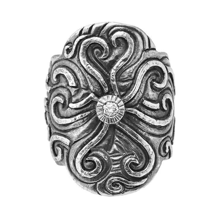 Energy Flow Gold Ring