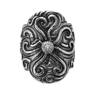 Energy Flow Silver Ring