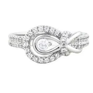 EternalDia 1/3Carat T.W. Diamond 10kt White Gold Fashion Ring